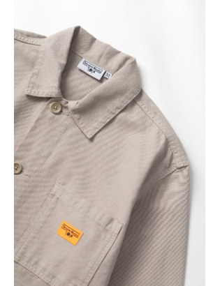 CLASSIC CHORE SHIRT - STONE 109,95 € - Maison Nomad - Tours