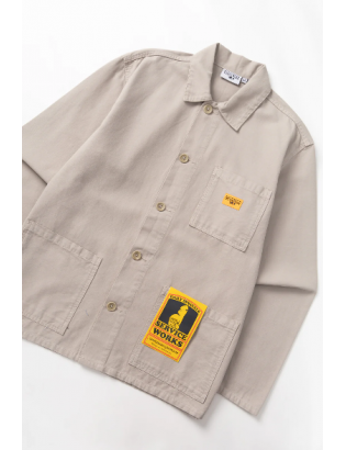 CLASSIC CHORE SHIRT - STONE 109,95 € - Maison Nomad - Tours