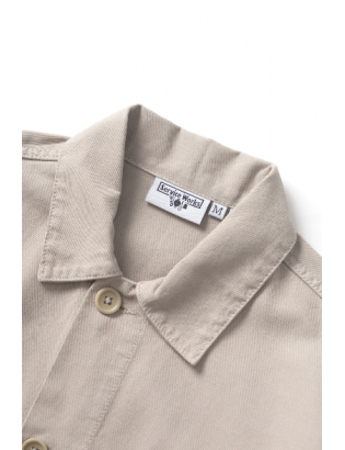 CLASSIC CHORE SHIRT - STONE 109,95 € - Maison Nomad - Tours