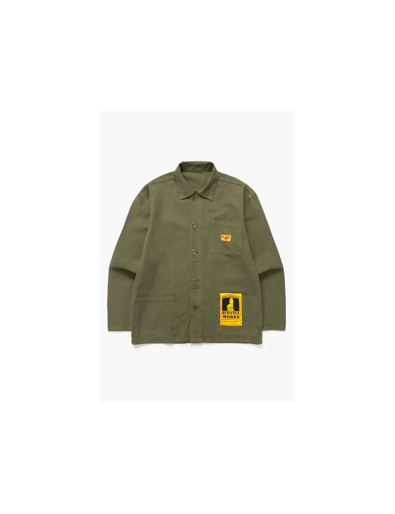 CLASSIC CHORE SHIRT - OLIVE 109,95 € - Maison Nomad - Tours